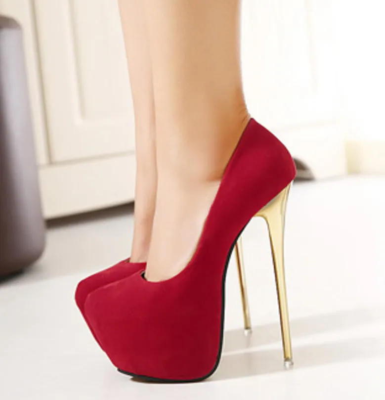 Seductively Chic European and American Style High Heels Shoes