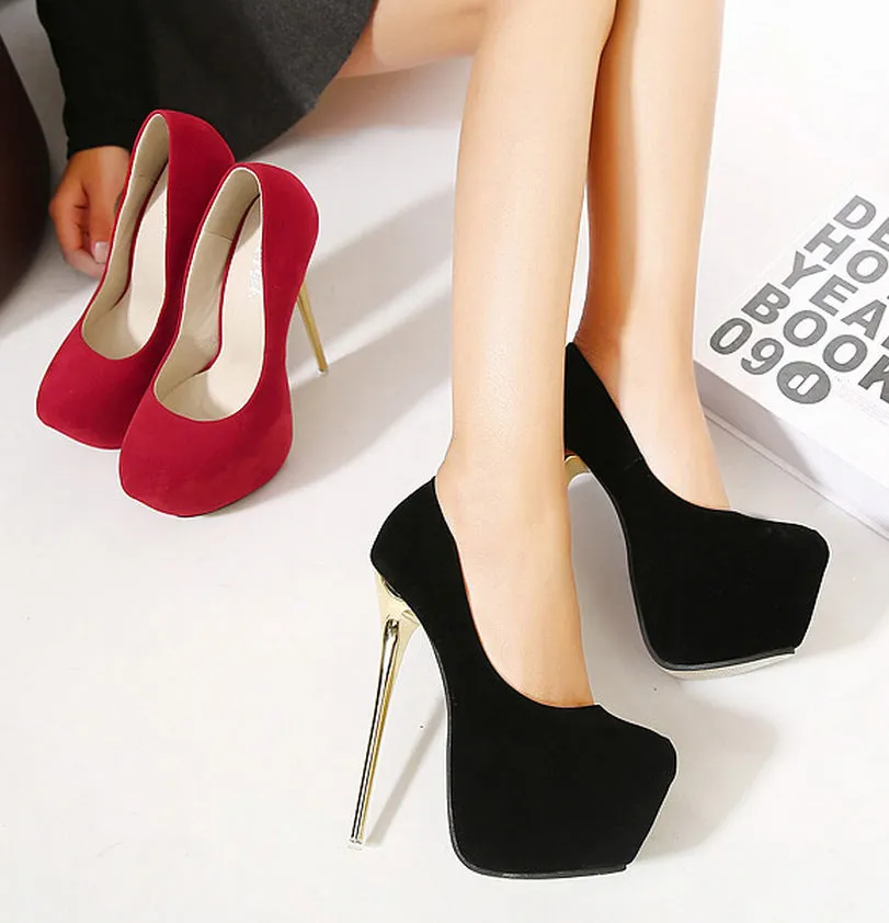 Seductively Chic European and American Style High Heels Shoes