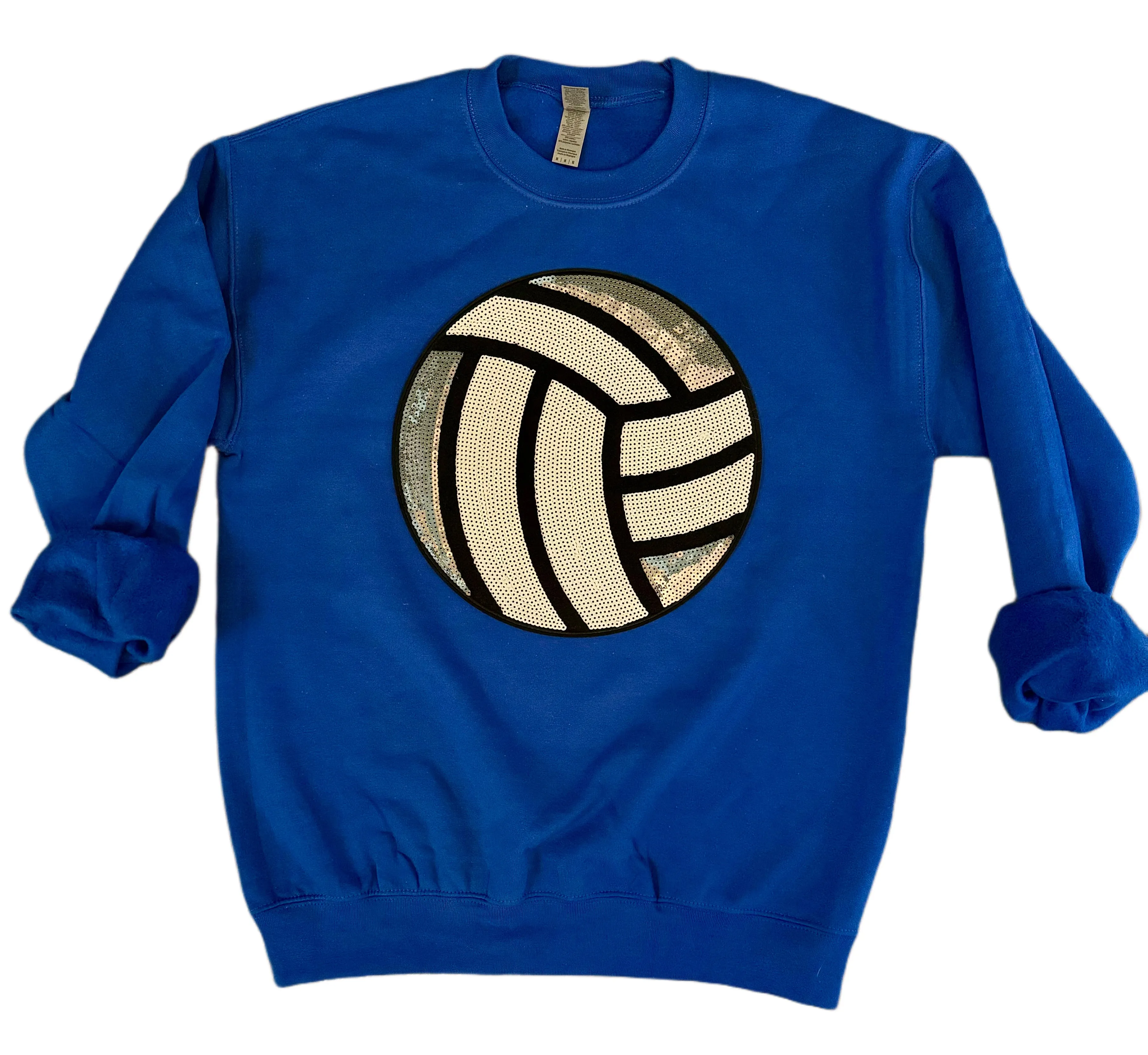 Sequin Volleyball Sweatshirt (Various Colors)