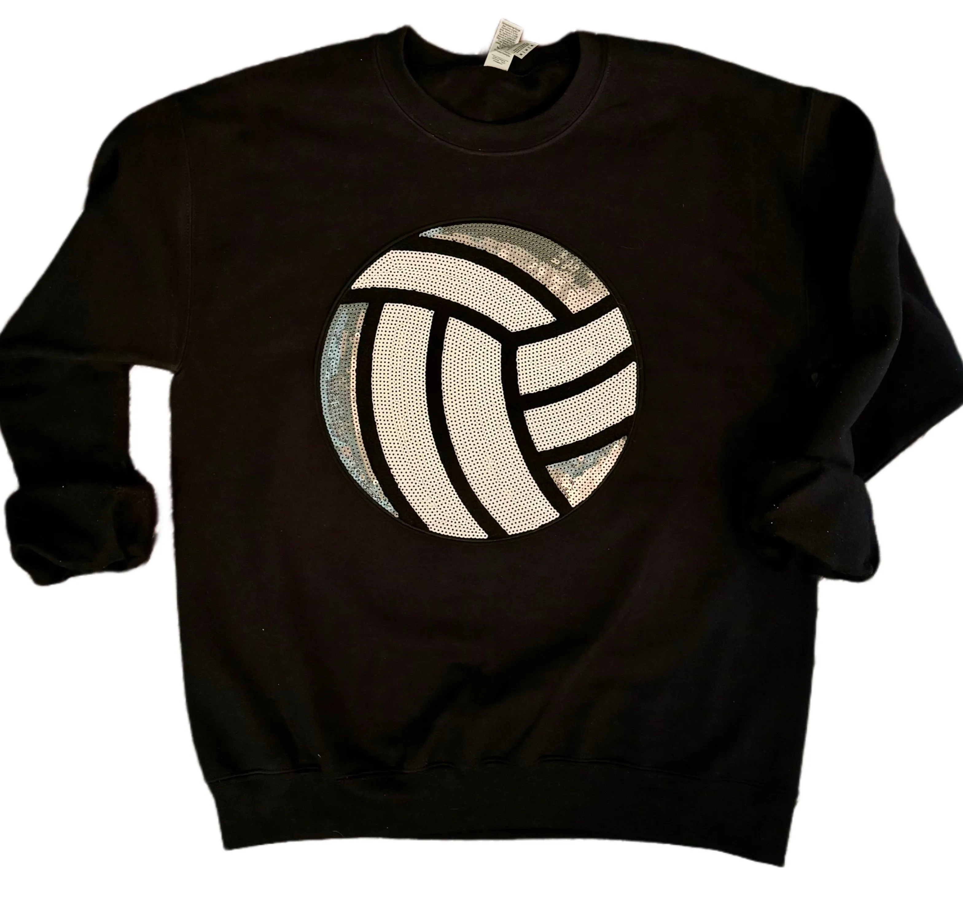 Sequin Volleyball Sweatshirt (Various Colors)