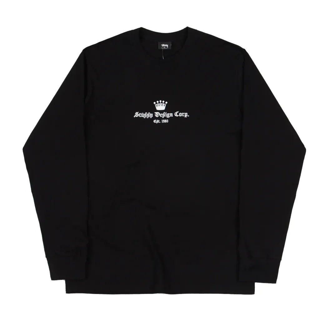 Stussy EST 1980 Long Sleeve Tee Black (Size S)