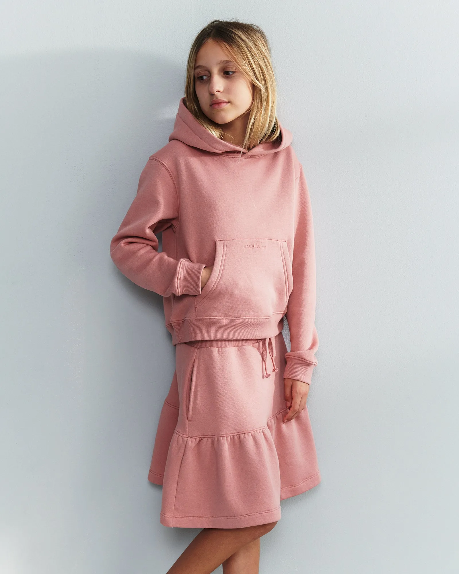 Sweat Skirt - Tween - Dusty Rose