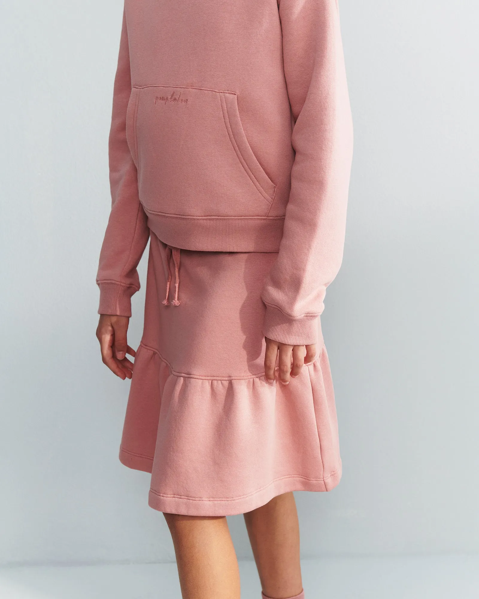 Sweat Skirt - Tween - Dusty Rose