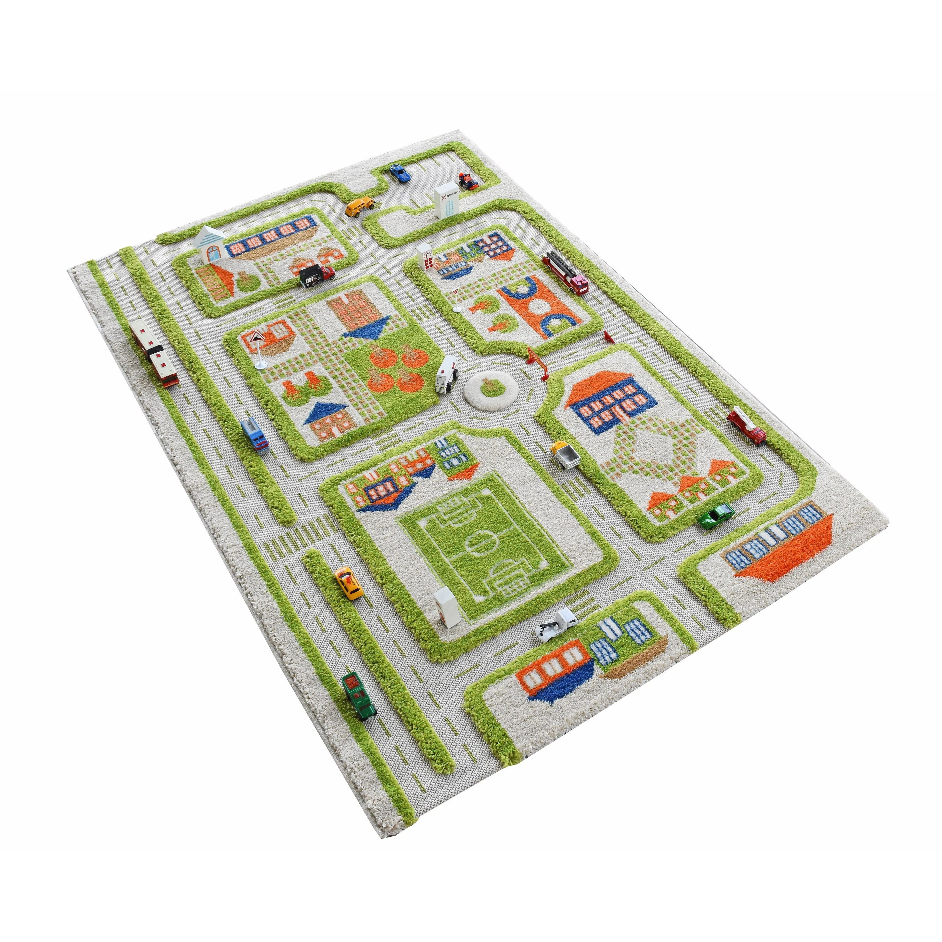 Traffic Green Rug