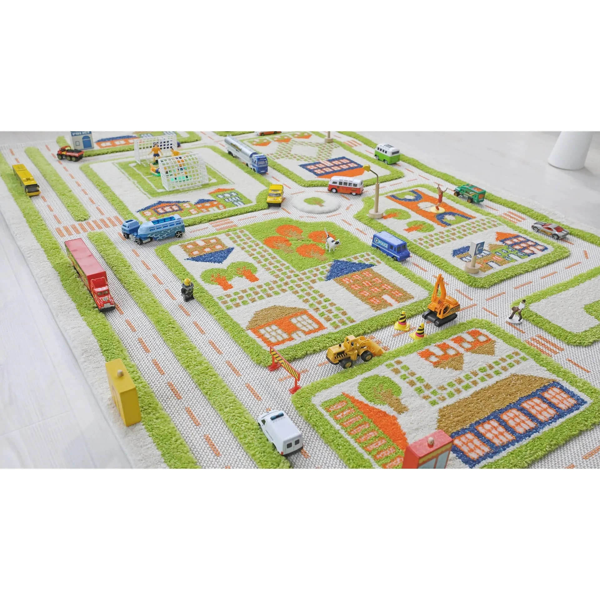 Traffic Green Rug