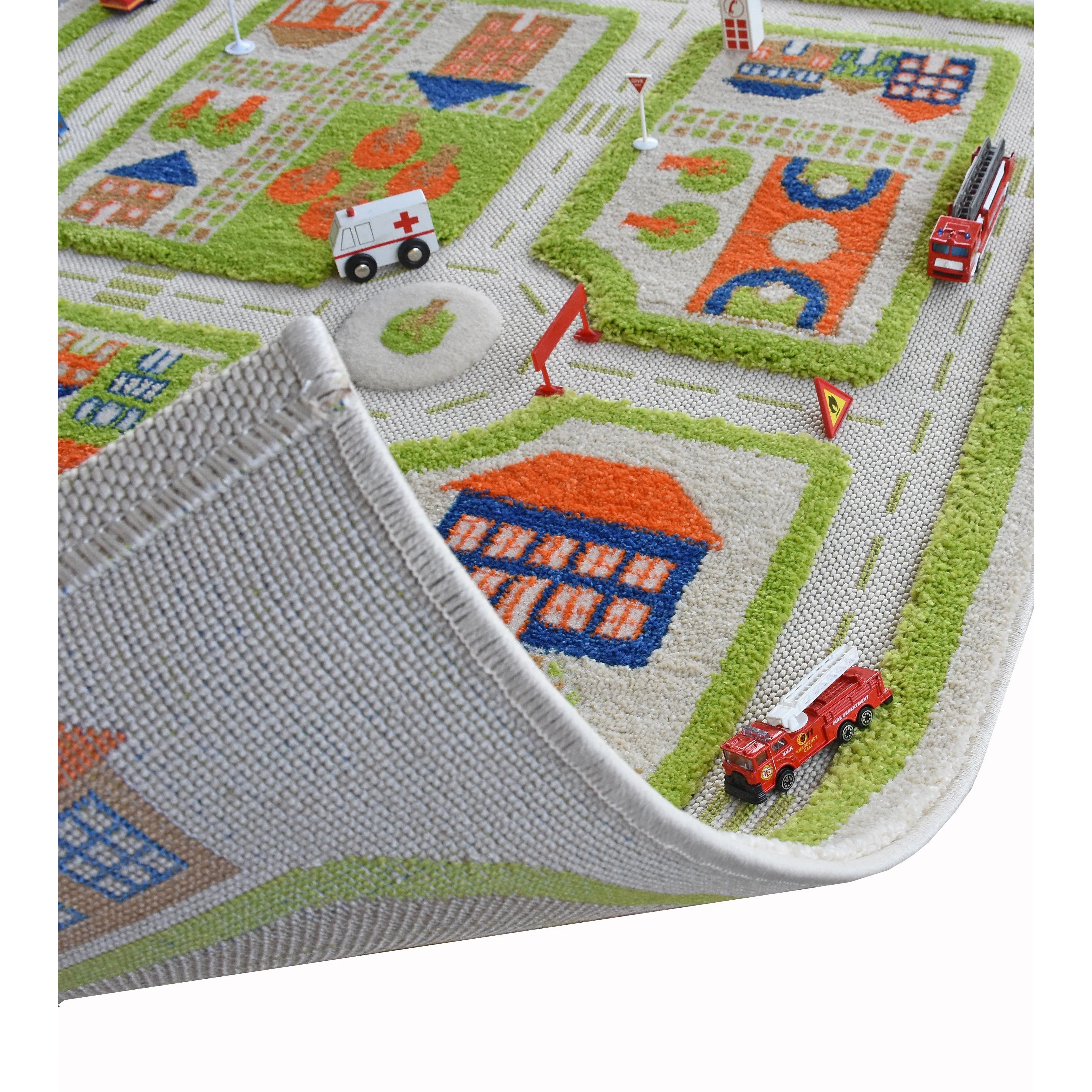 Traffic Green Rug