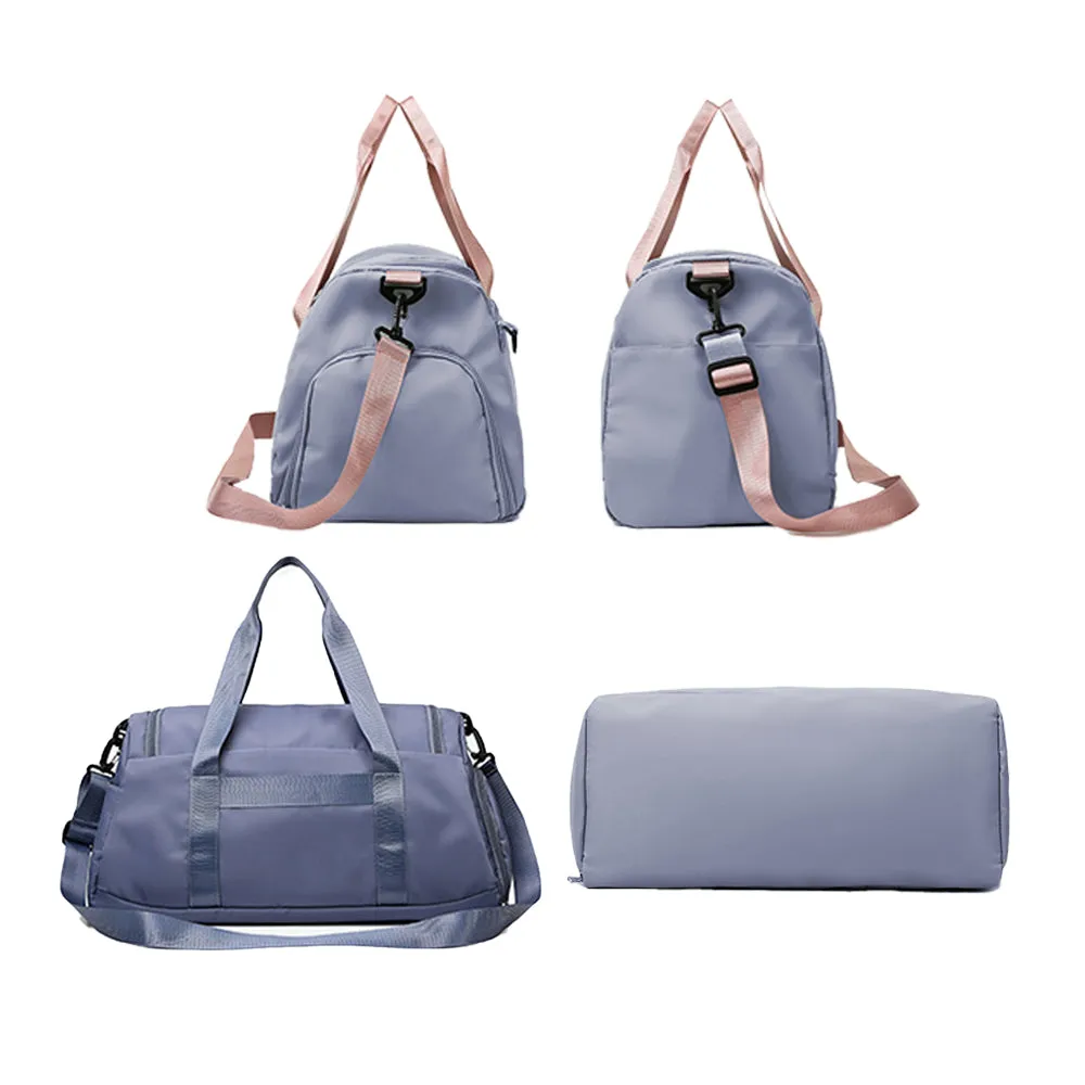 Travel Duffle Bag Weekend Bag Carry On Cabin Bag Gym Sports Bag Blue