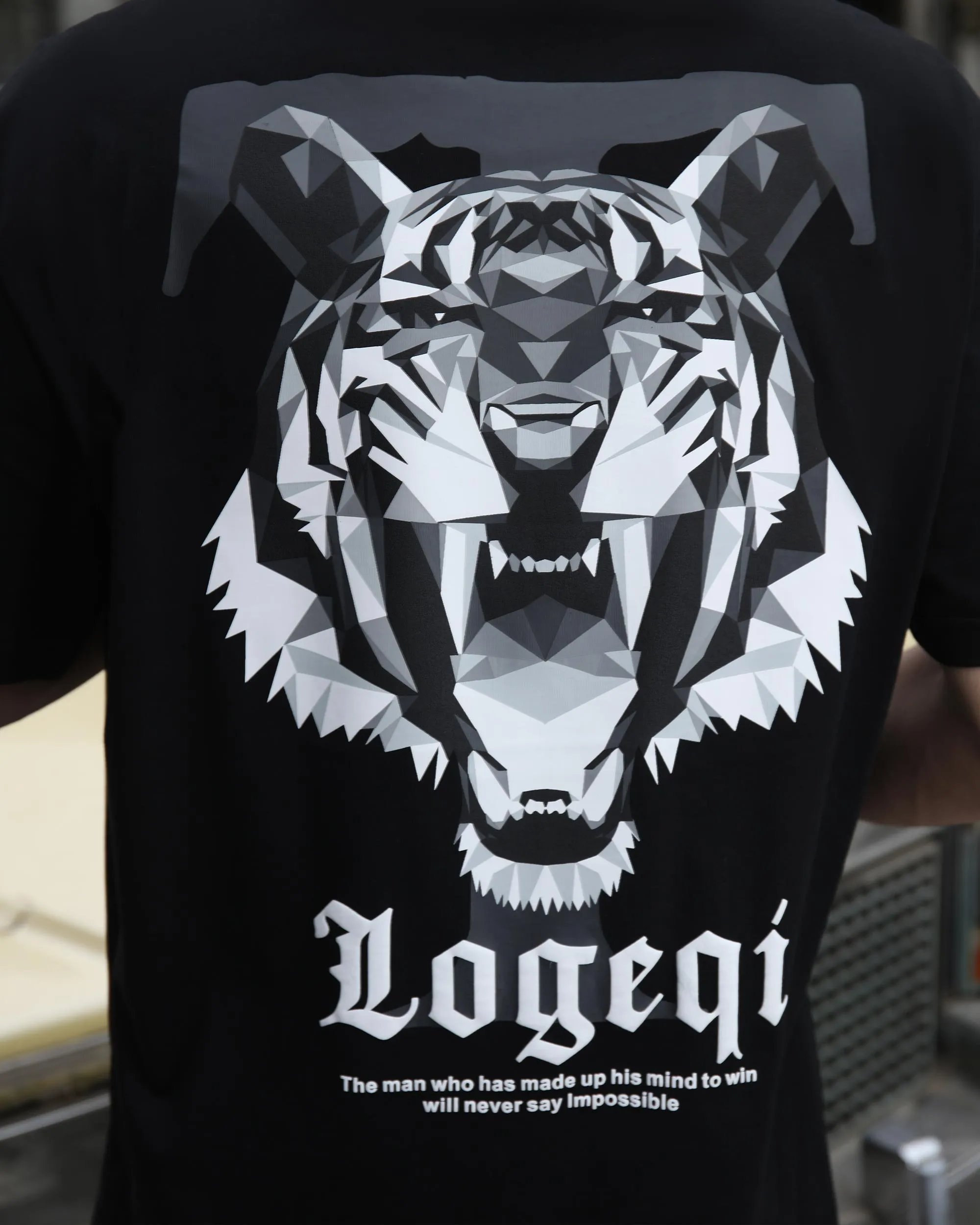 Trendy Logo Print Tee