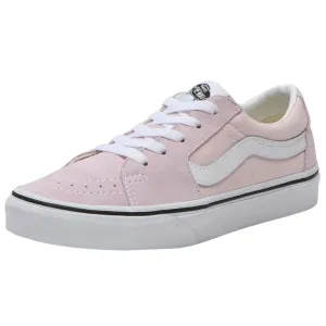 Vans UA Sk8 Low Pink White Womens Leather & Canvas Trainers