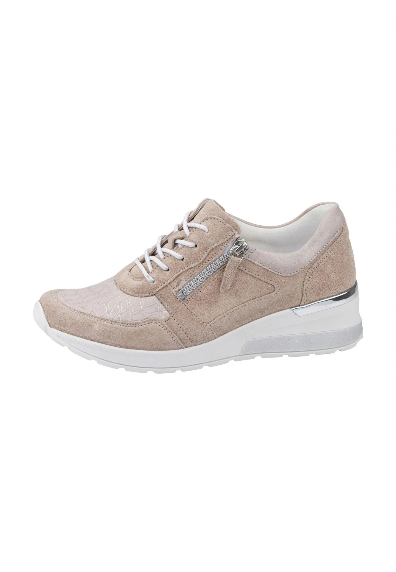 Waldlaufer Women's H-Clara Soft Sneaker Sneaker Apricot