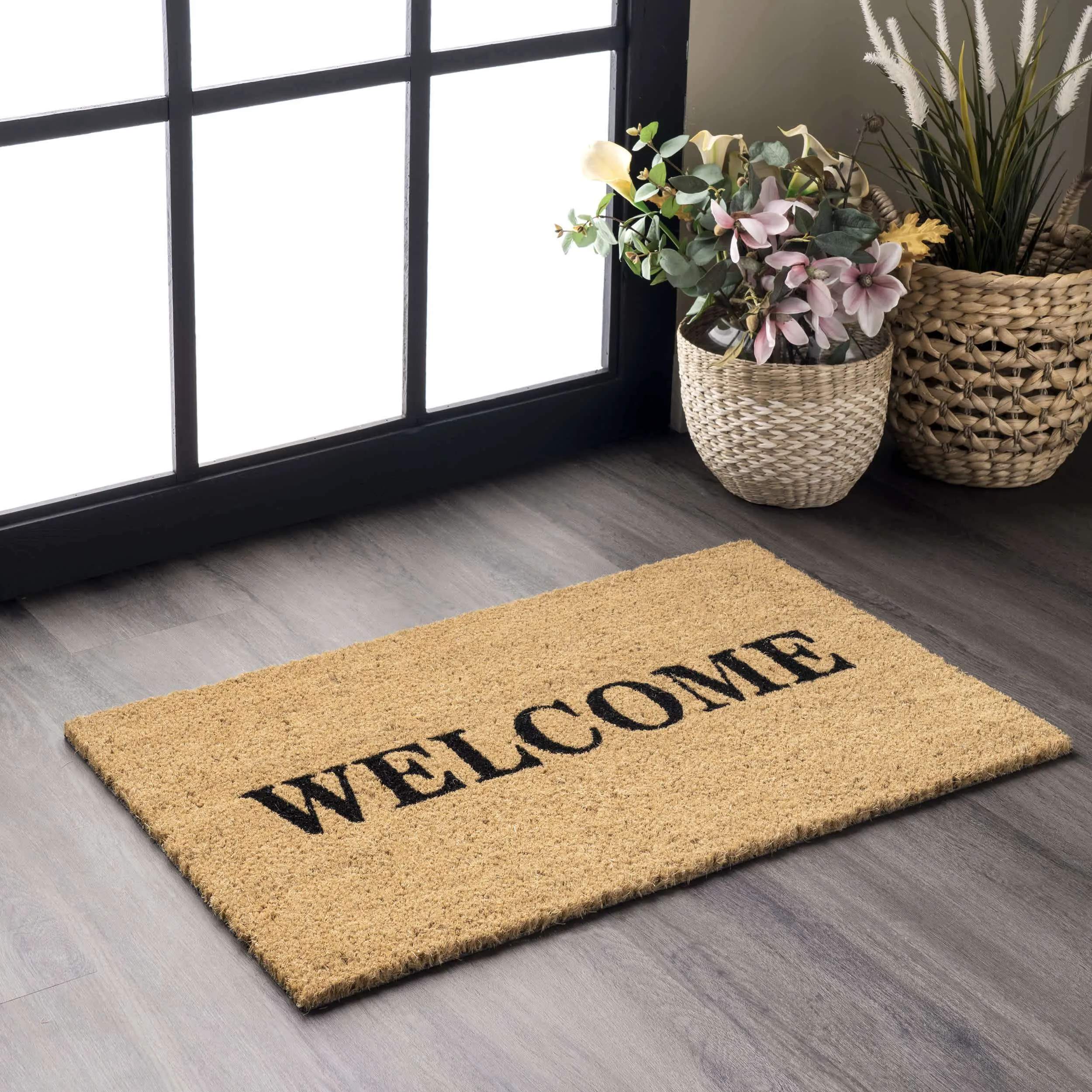 Welcome Coir Doormat