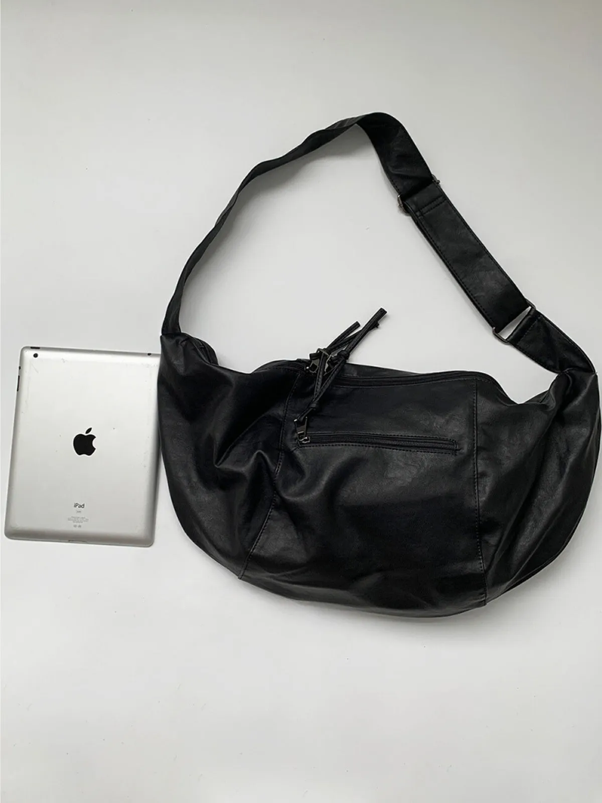 WLS Retro Crossbody Leather Bag