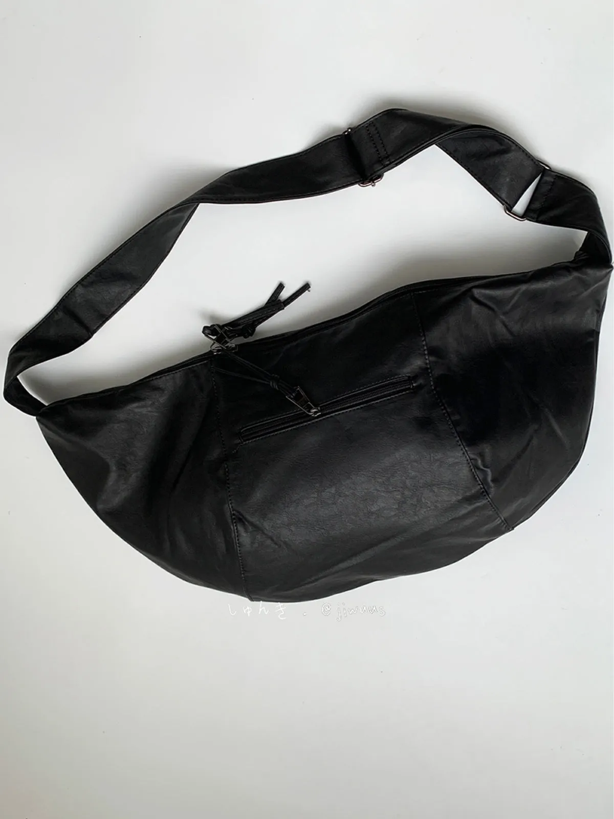 WLS Retro Crossbody Leather Bag