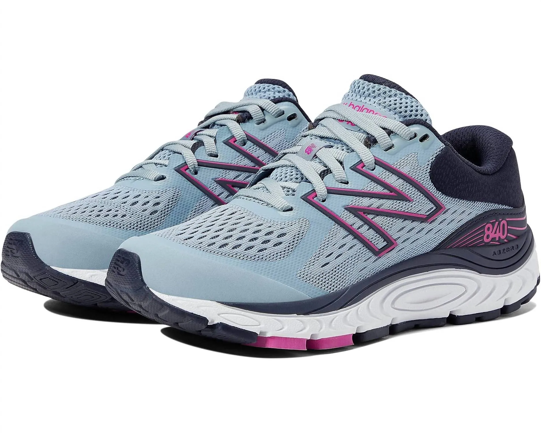 Women's 840V5 Athletic Shoe In Cyclone/eclipse/magenta Pop