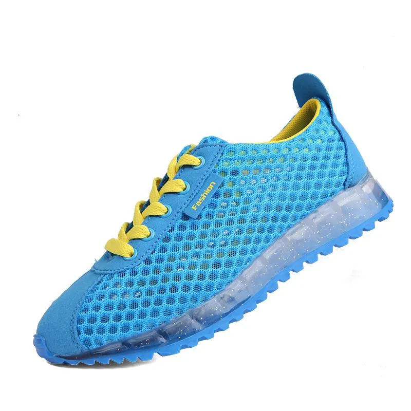 Women's Flat Outdoor Walking Sneakers