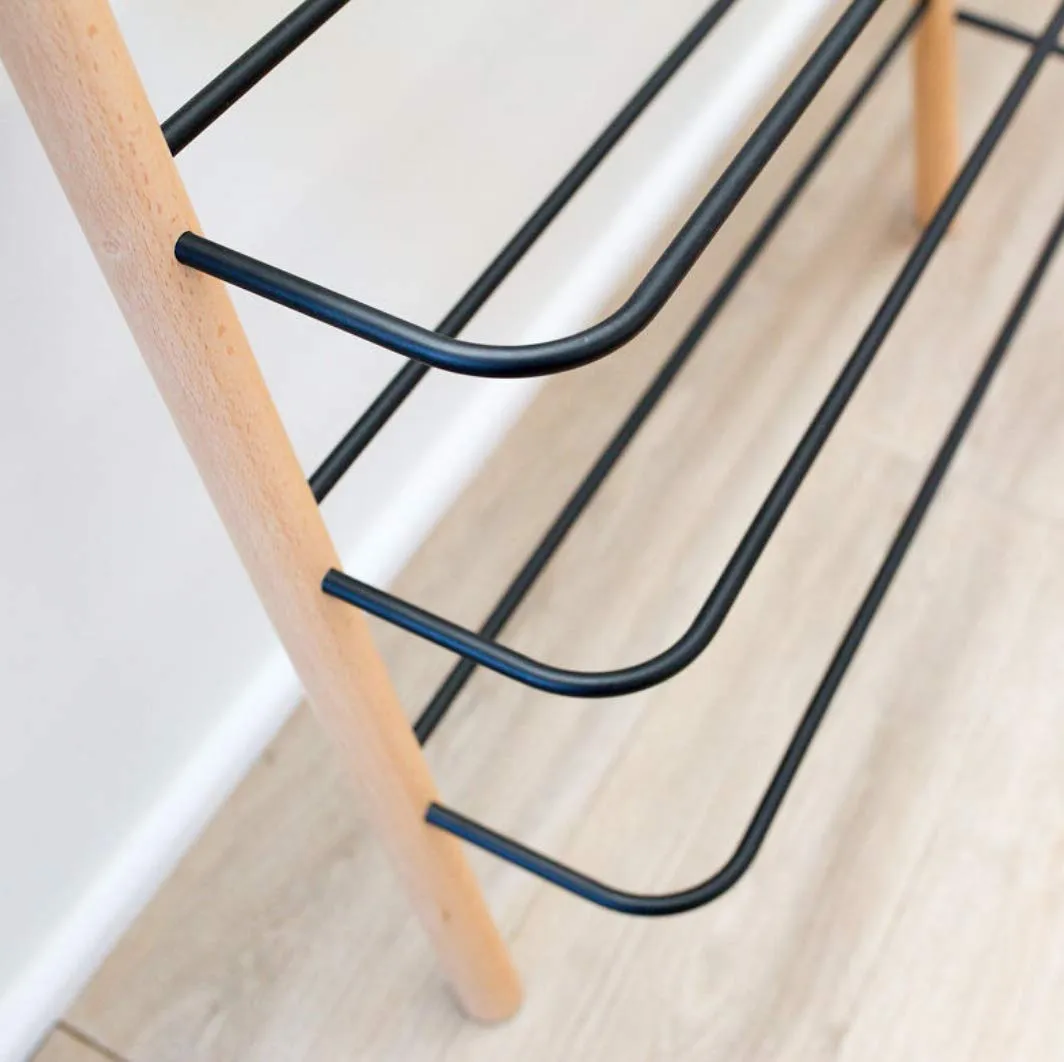 Wooden Shoe Rack Organizer Modern Shoe Rack That Holds 12 Pairs of Shoes